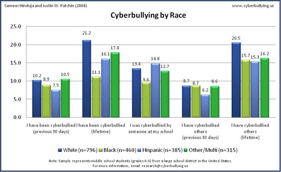 Statistics - Cyber Bullying